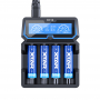 Nabíječka USB/AC XTAR X4 pre 3.6/3.7V Li-Ion a 1.2V Ni-Mh, Ni-Cd