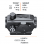 Kolimátor Bushnell AR OPTICS TRS-125 3MOA