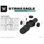 Puškohľad Vortex Strike Eagle 1-6x24 30mm AR-BDC3 (MOA) - verze 2020