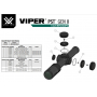 Puškohľad Vortex Viper PST GENII 1–6x24 30mm SFP VMR-2 MRAD