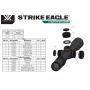 Puškohľad Vortex Strike Eagle 3-18x44 34mm EBR-7C FFP MRAD