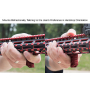Minimalistická přední taktická rukojeť na M-LOK UTG - Red (TL-HSM01R)