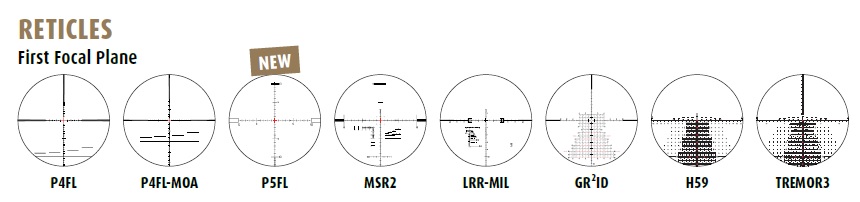 5-25x56 PM II Reticles 5-25x56 PM II Reticles