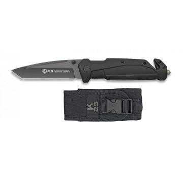 Nuž K25 Tactical Rubber Black / 9cm