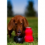 Fľaša na vodu pre psa H2O K9 0.3l - červená
