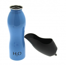 Fľaša na vodu pre psa H2O K9 0.7l - modrá