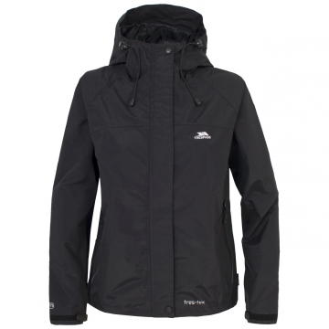 Likvidace skladu! Dámská nepromokavá bunda Trespass Miyake / TP75 (5000mm / 5000mvp) Black M