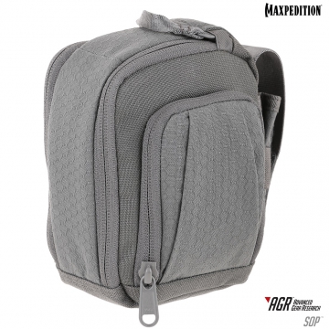 Puzdro Maxpedition Side Opening Pouch (SOP) AGR / 13x15 cm Grey