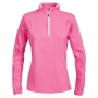 Likvidace skladu! Dámské sportovní triko Trespass Ollog Half Zip / TP75 Hi Visibility Pink S