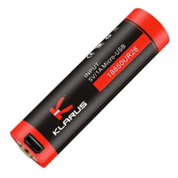 Klarus UR26 18650 2600mAh USB Batérie