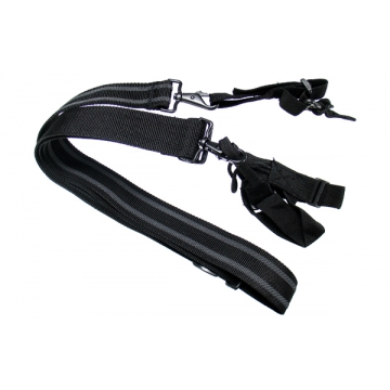 Popruh na zbraň PVC-GB501 UTG 3-point Tactical Rifle Sling, Black