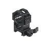 Montáž pro optiku 1" na Picatinny - kroužky UTG RQ2W1204 QD Lever Lock High (2ks)