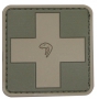 Nášivka na suchý zip Viper Tactical Medic Green / 5x5cm