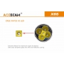 Svetidlo Acebeam X65 / Studená bíelá / 12000lm (1h) / 1301m / 7 režimů / IPx8 / Včetně Li-Ion 6800mAh baterie / 1290gr