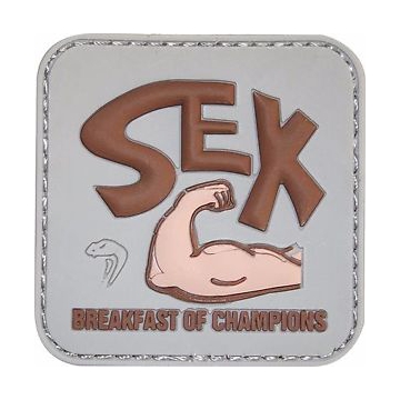 Nášivka na suchý zip Viper Tactical Breakfast of Campions / 5x5cm