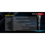 Svítilna Klarus XT11X USB / Studená bílá / 3200lm (0.75h) / 283m / 6 režimů / IPx8 / včetně 18650 Li-Ion / 136gr