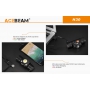 Čelovka Acebeam H30 R+UV USB PowerBank / 6500K / 4000lm (1.5min+2.5h) / 171m / 9 režimů / IPx8 / Včetně Li-ion 21700 / 80gr