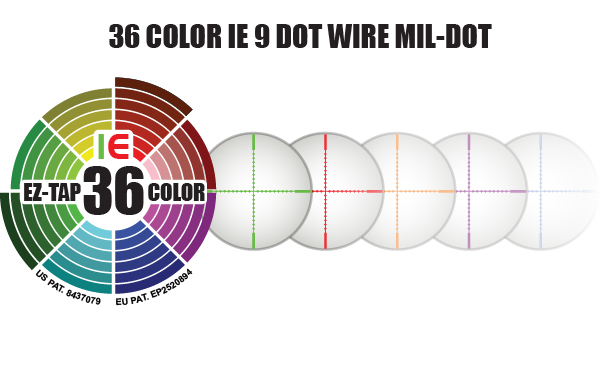36 COLOR IE 9 DOT WIRE MIL-DOT