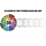 UTG 8-32X56 30mm Scope, AO, 36-color Glass Mil-dot, w/ Rings