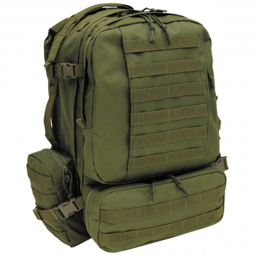 Batoh MFH Tactical-Modular / 45L / 42x53x30cm OD Green