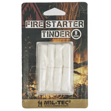 TINDER rozdělávač ohně MilTec Fire Starter (8ks)